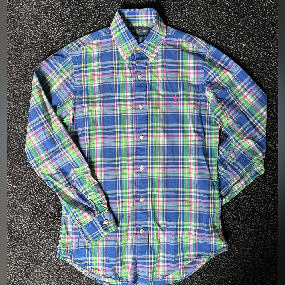 Ralph Lauren Plaid Dress Shirt
